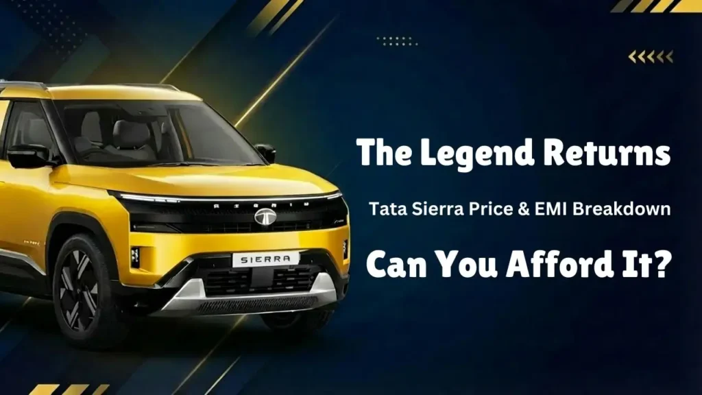 Tata Sierra Price
