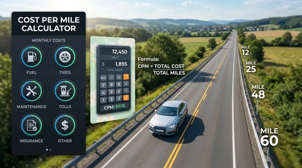 Cost Per Mile Calculator